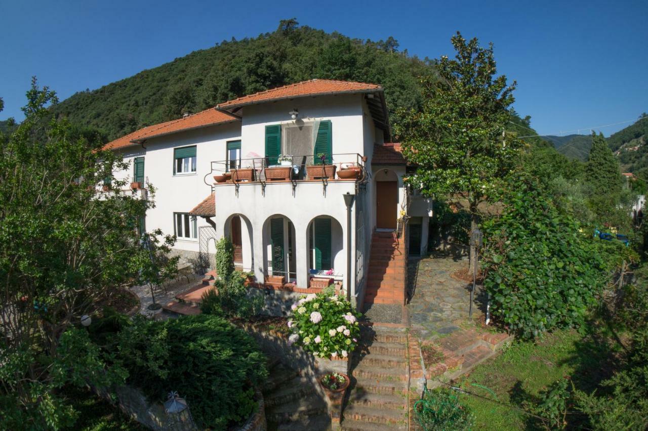 Appartamento In Villa A 5 Km Dal Mare Albisola Superiore Dış mekan fotoğraf